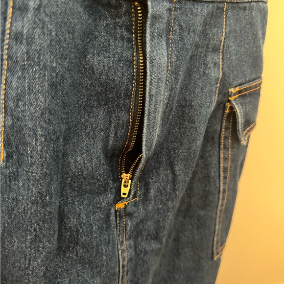 NWT Anthropologie Amata Apparel Mari Slim Denim Mini Skirt - Picture 8 of 9